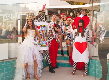 Alice in Wonderland party costumes