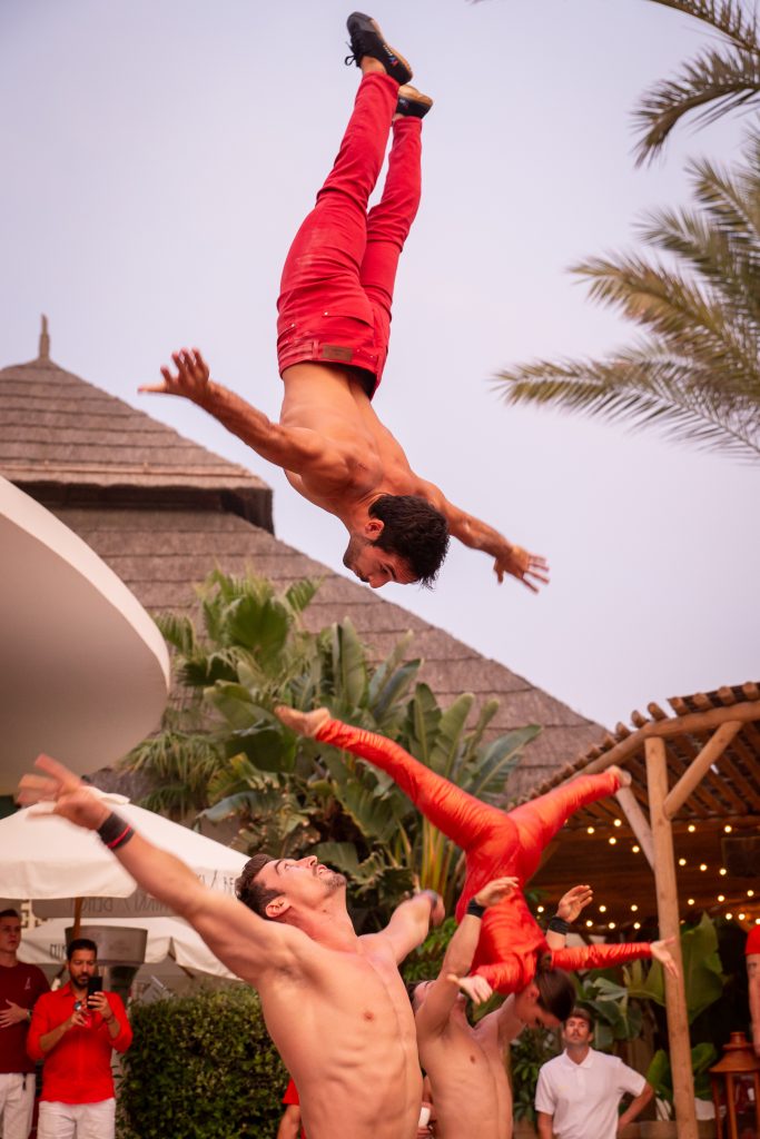 show acrobático